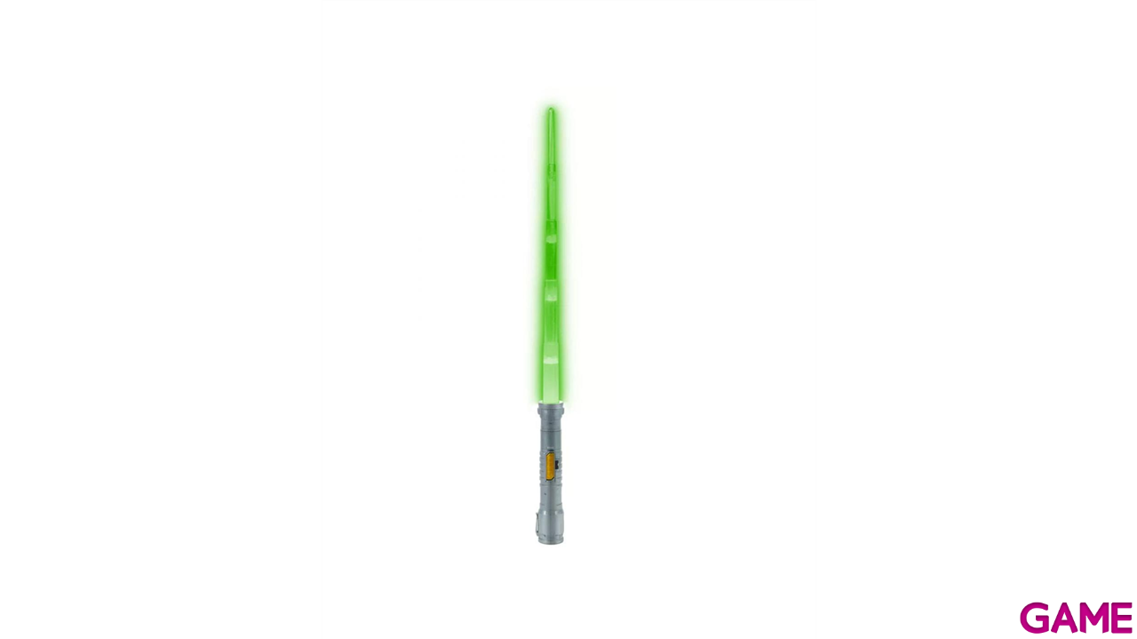 Sable retractil Star Wars con iluminacion de color verde-4