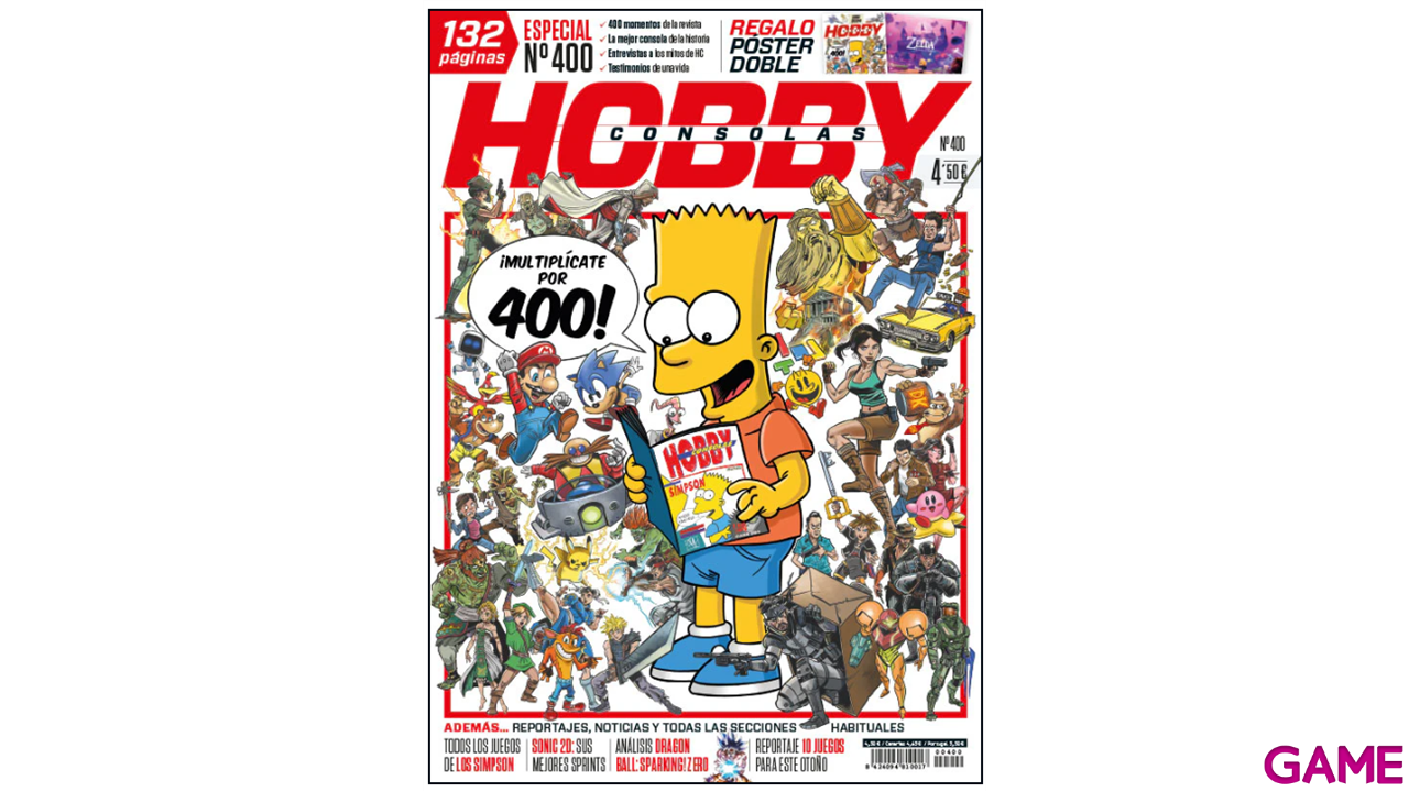 Revista Hobby Consolas nº 400-0