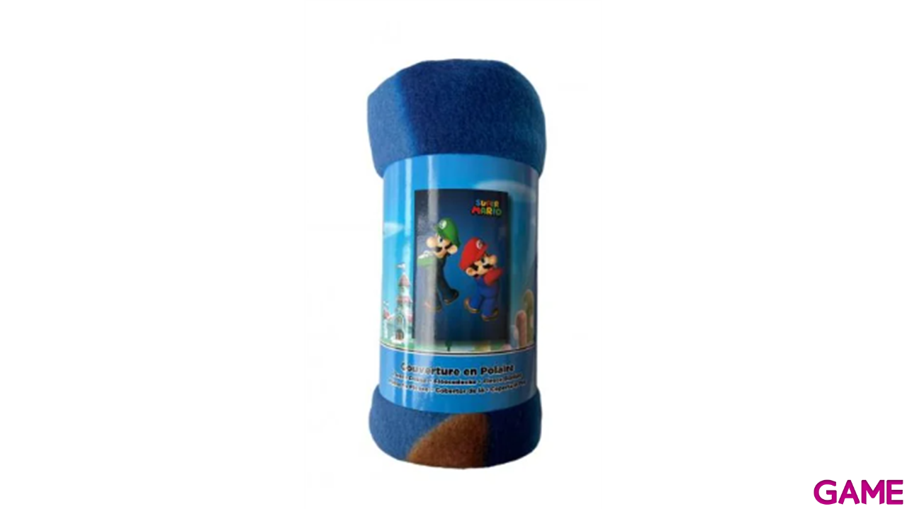 Manta Polar Super Mario 100X140 Mario & Luigi-1