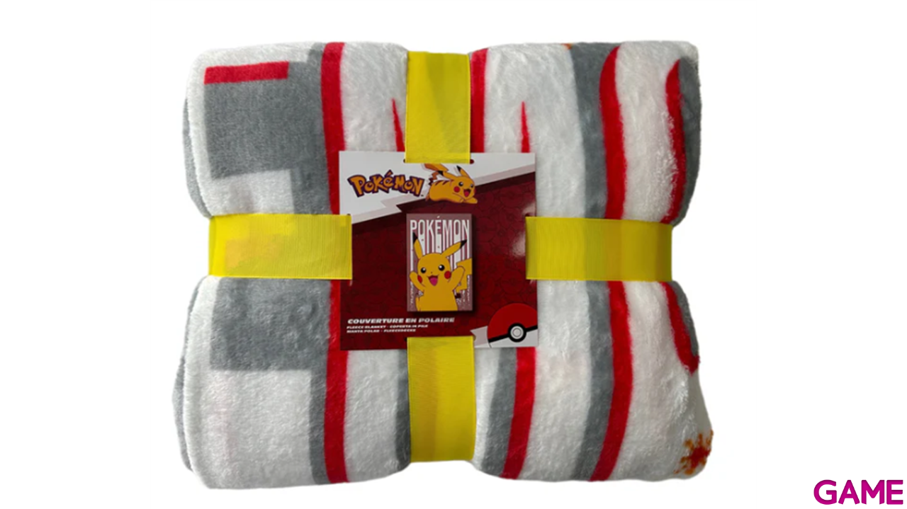 Manta Lana Coral Ultrasuave Pokemon 130X180 Cm Pikachu-0
