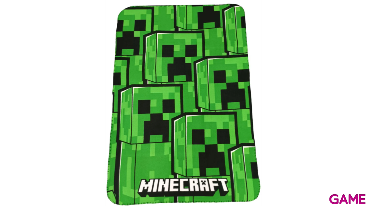 Manta Polar Minecraft 100X140 Cm-0
