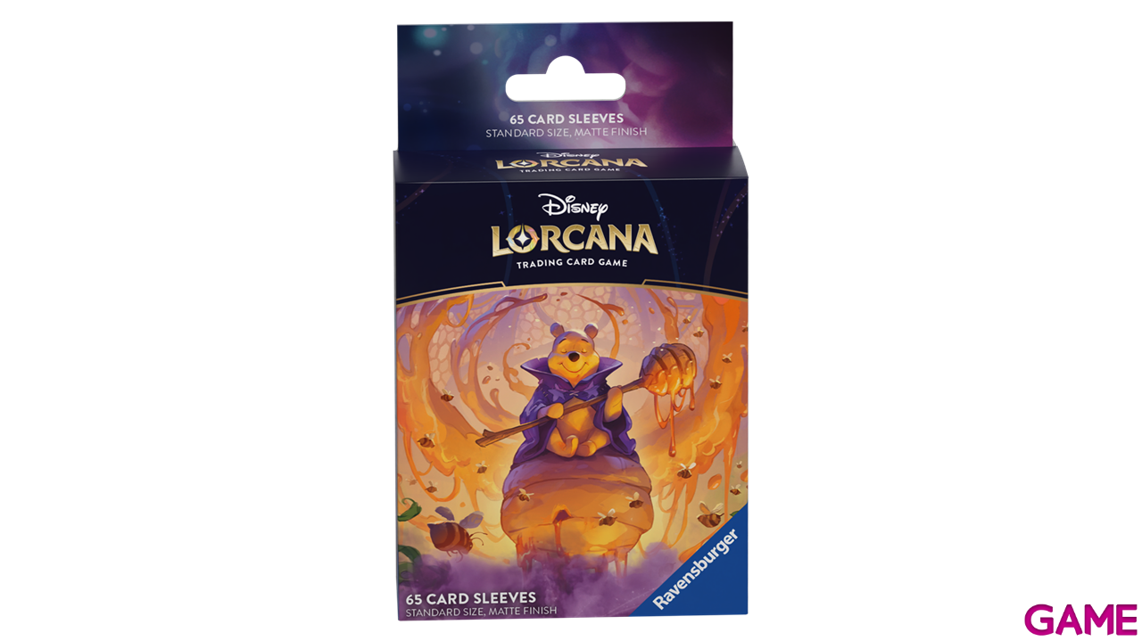 Disney Lorcana: Azurita Sea Starter Card Sleeves B - Winnie the Pooh Hunny Wizard-2