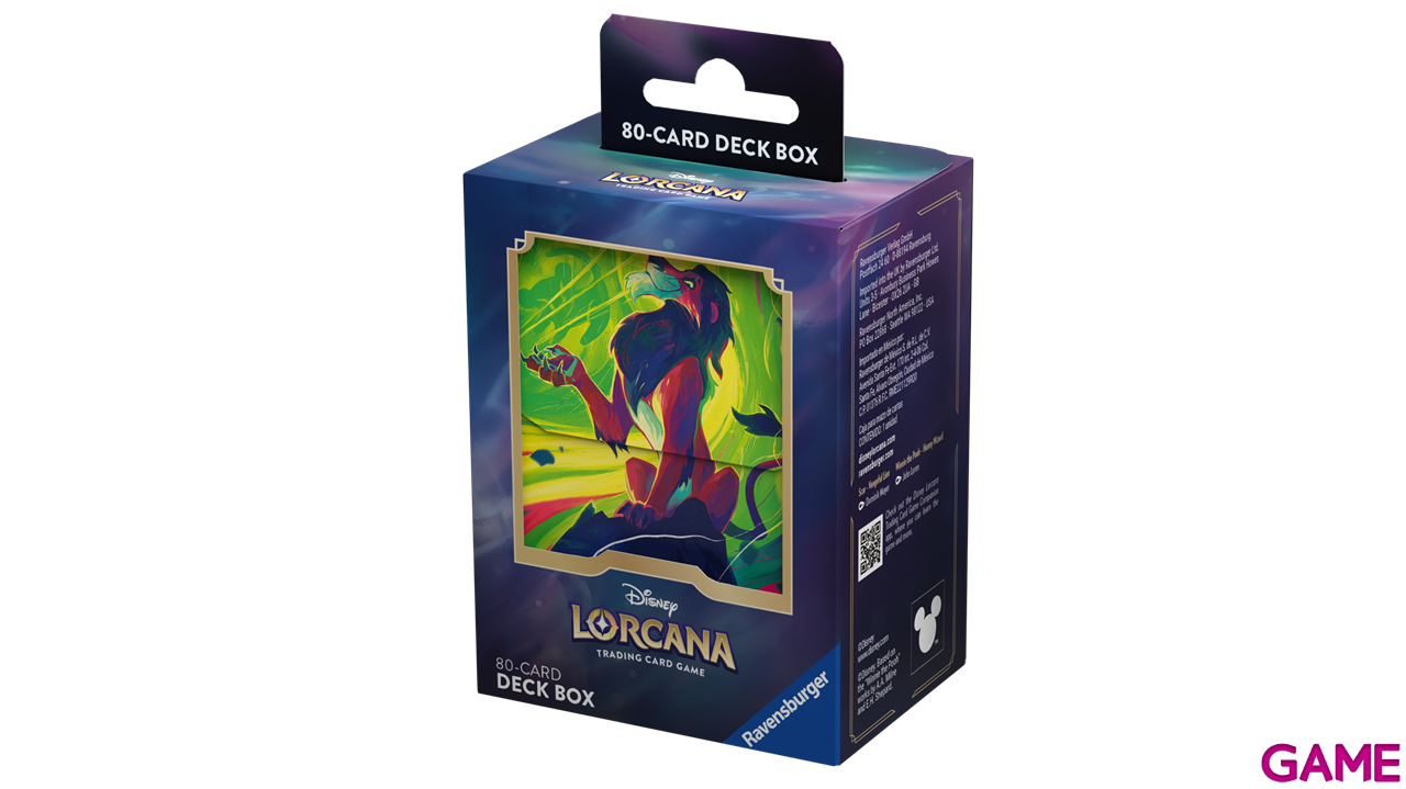 Disney Lorcana: Azurita Sea Starter Deck Box A - Scar Vengeful Lion-0