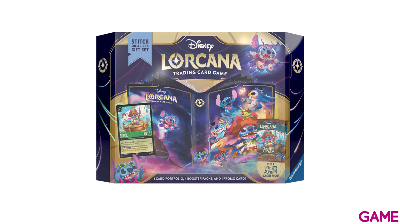 Disney Lorcana Stitch Collector´s Gift Set (ingles)-0