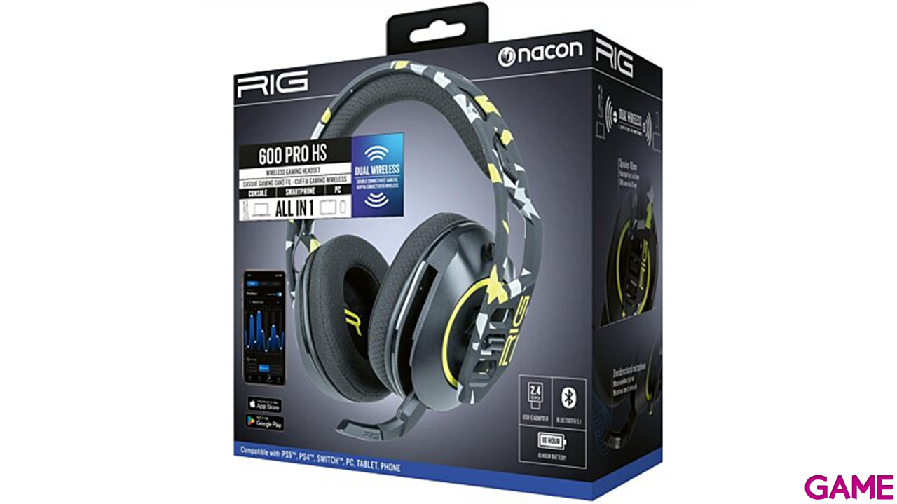 Auriculares Gaming RIG 600HS Camo Acid-1