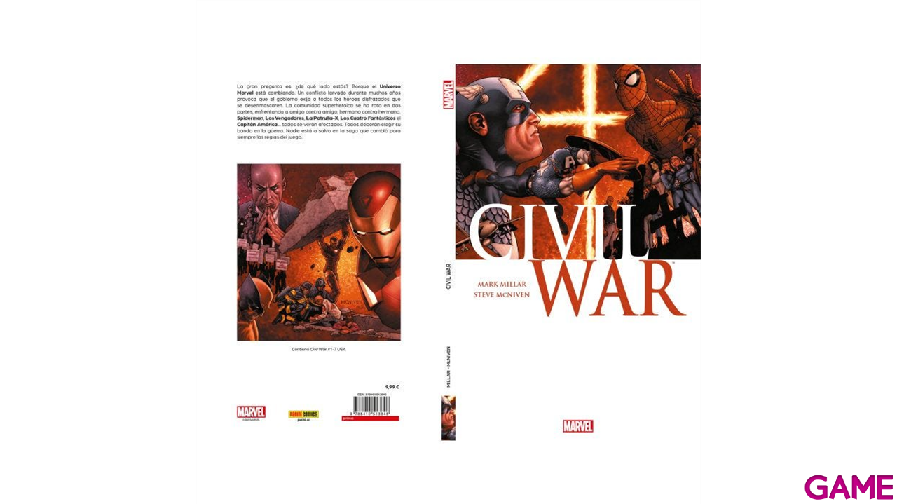 Marvel Essentials. Civil War-1