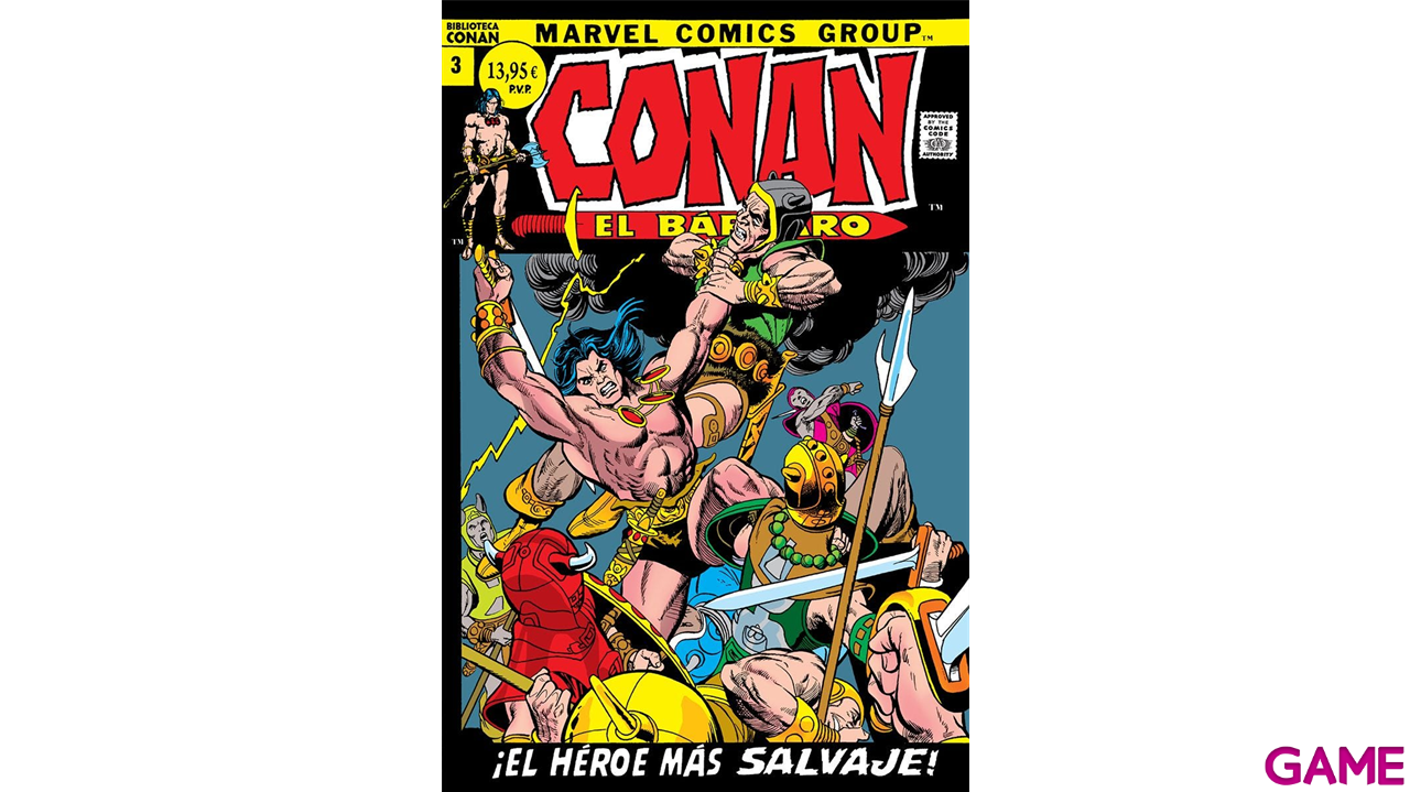 Conan El Bárbaro 3. 1971-72. ¡El héroe más salvaje!-0