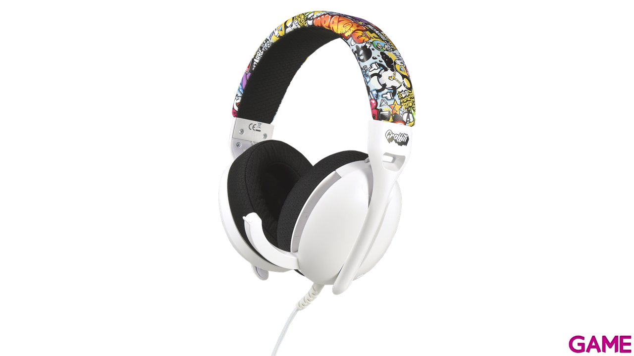 Auriculares Indeca Graffiti Life 2025-1