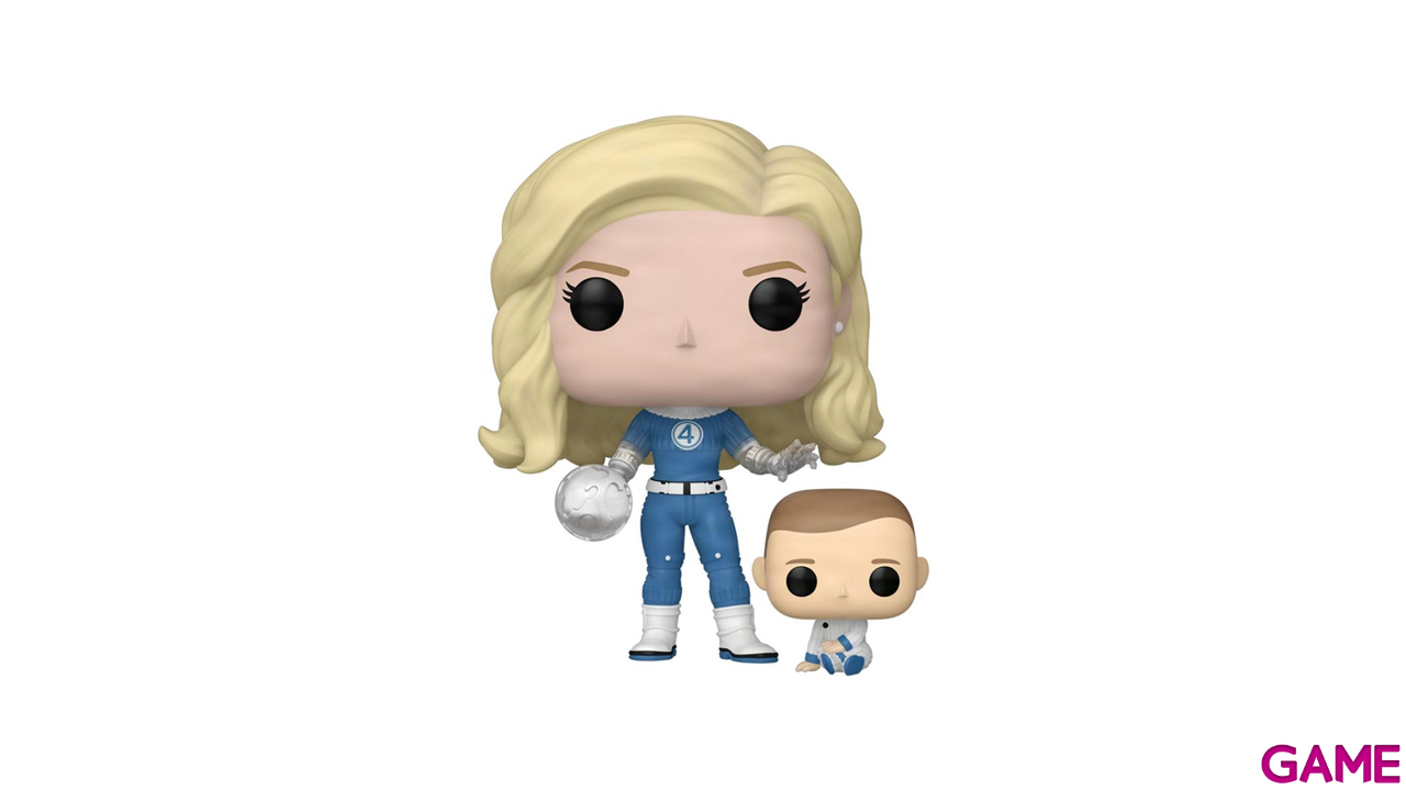 Figura POP&Buddy Los 4 Fantasticos La mujer invisible-0