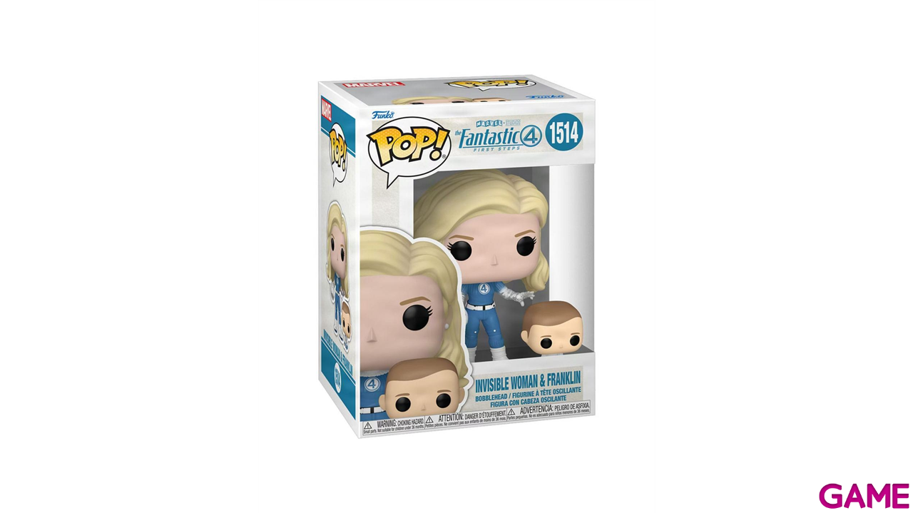 Figura POP&Buddy Los 4 Fantasticos La mujer invisible-1