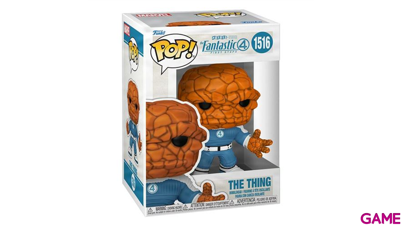 Figura POP Los 4 Fantasticos La Cosa-1