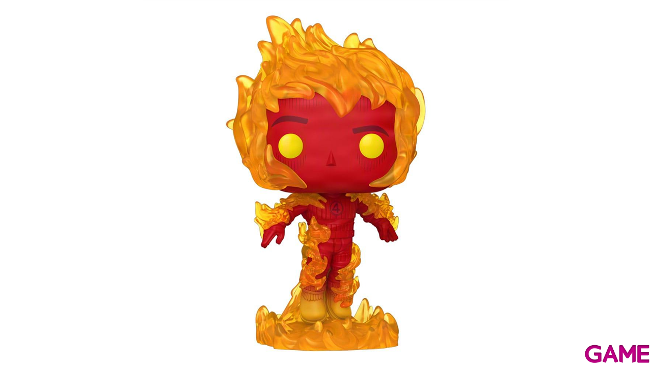 Figura POP Los 4 Fantasticos La antorcha humana-0