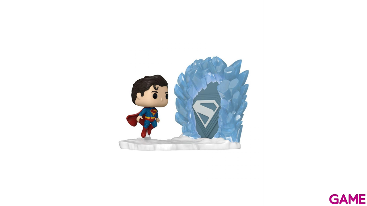Figura POP Moment Superman Superman and Fortress of Solitude-0