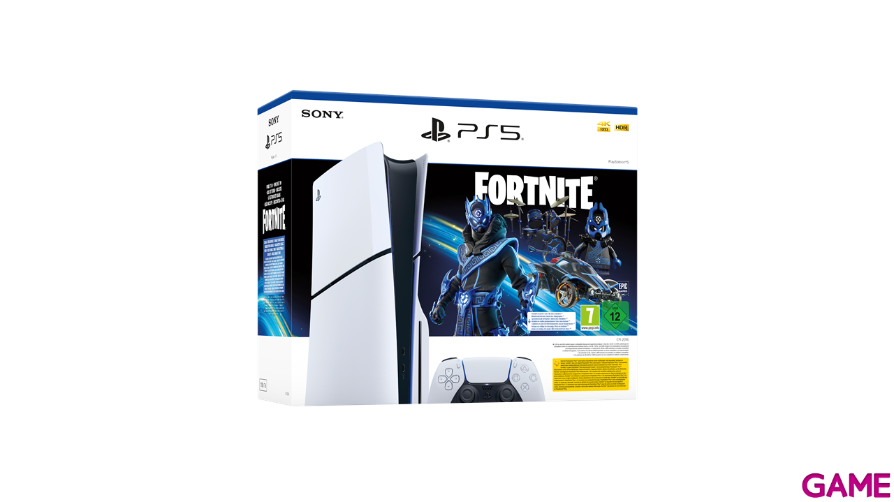 PlayStation 5 Modelo Slim Pack Fortnite Cobalt Star-1