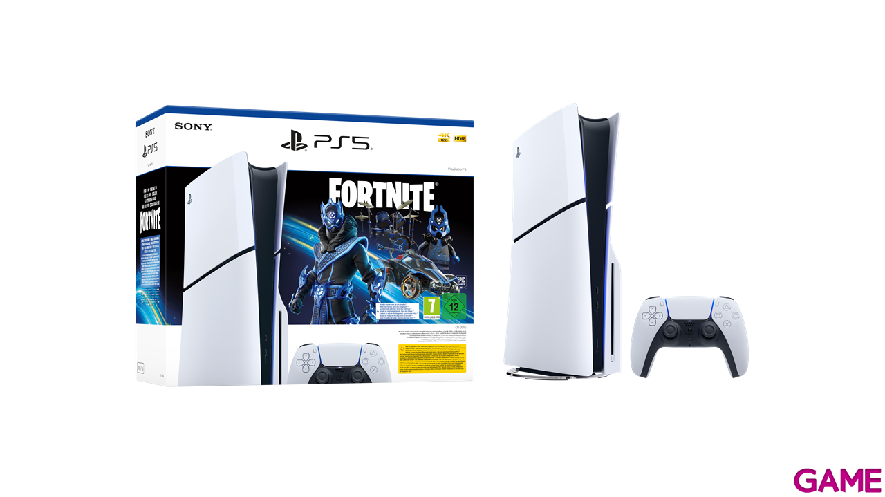 PlayStation 5 Modelo Slim Pack Fortnite Cobalt Star-2