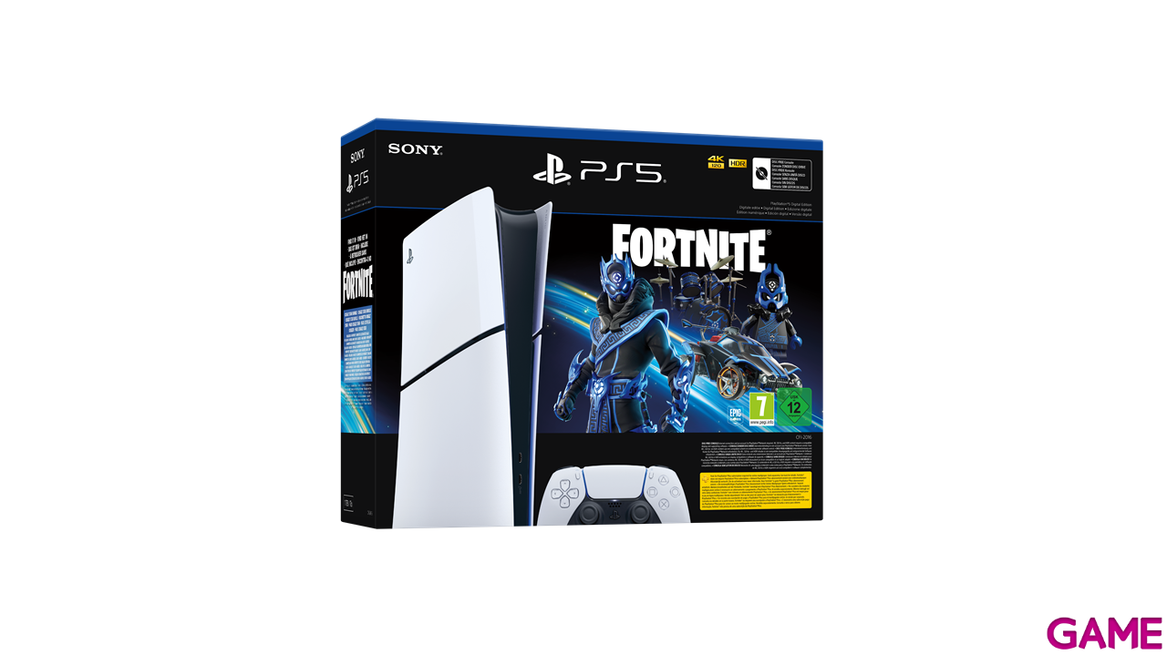 PlayStation 5 Edición Digital Pack Fortnite Cobalt Star-2
