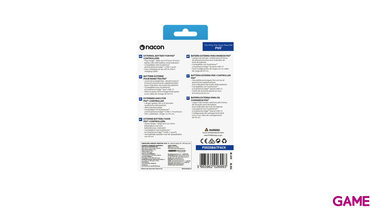 Batería Externa para Dualsense-0