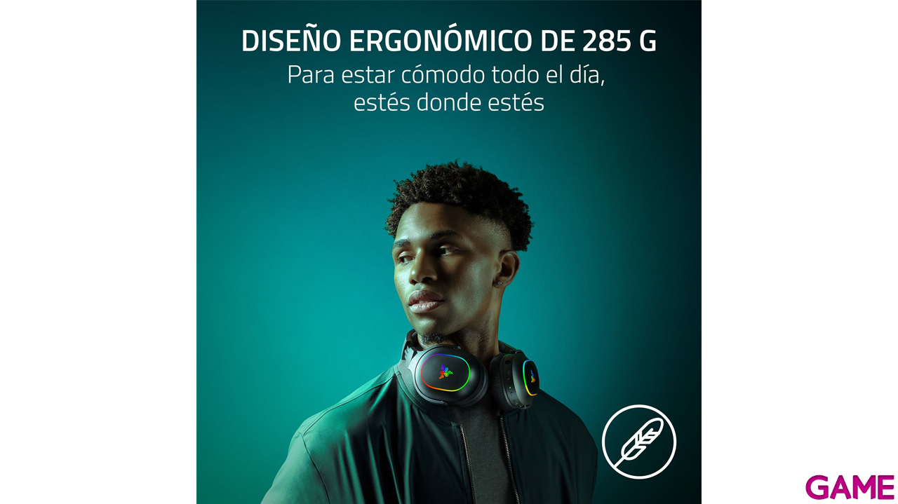 Razer Barracuda X Chroma Bluetooth Wireless Negro PC - PS5 - PS4 - XBOX - Switch - Movil - Auriculares Gaming-9