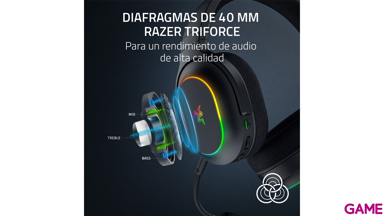 Razer Barracuda X Chroma Bluetooth Wireless Negro PC - PS5 - PS4 - XBOX - Switch - Movil - Auriculares Gaming-8