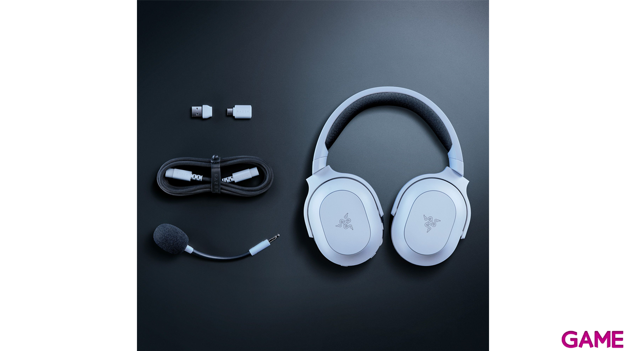Razer Barracuda X Chroma Bluetooth Wireless Blanco PC - PS5 - PS4 - XBOX - Switch - Movil - Auriculares Gaming-14