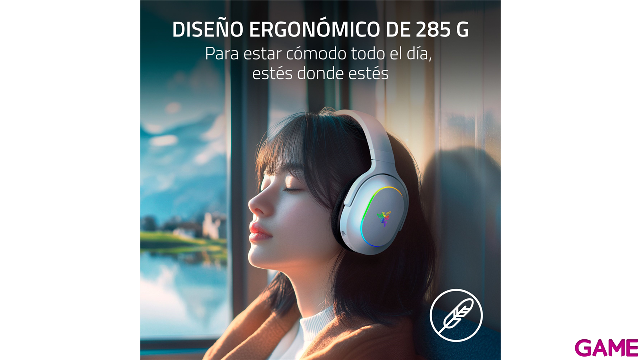 Razer Barracuda X Chroma Bluetooth Wireless Blanco PC - PS5 - PS4 - XBOX - Switch - Movil - Auriculares Gaming-8