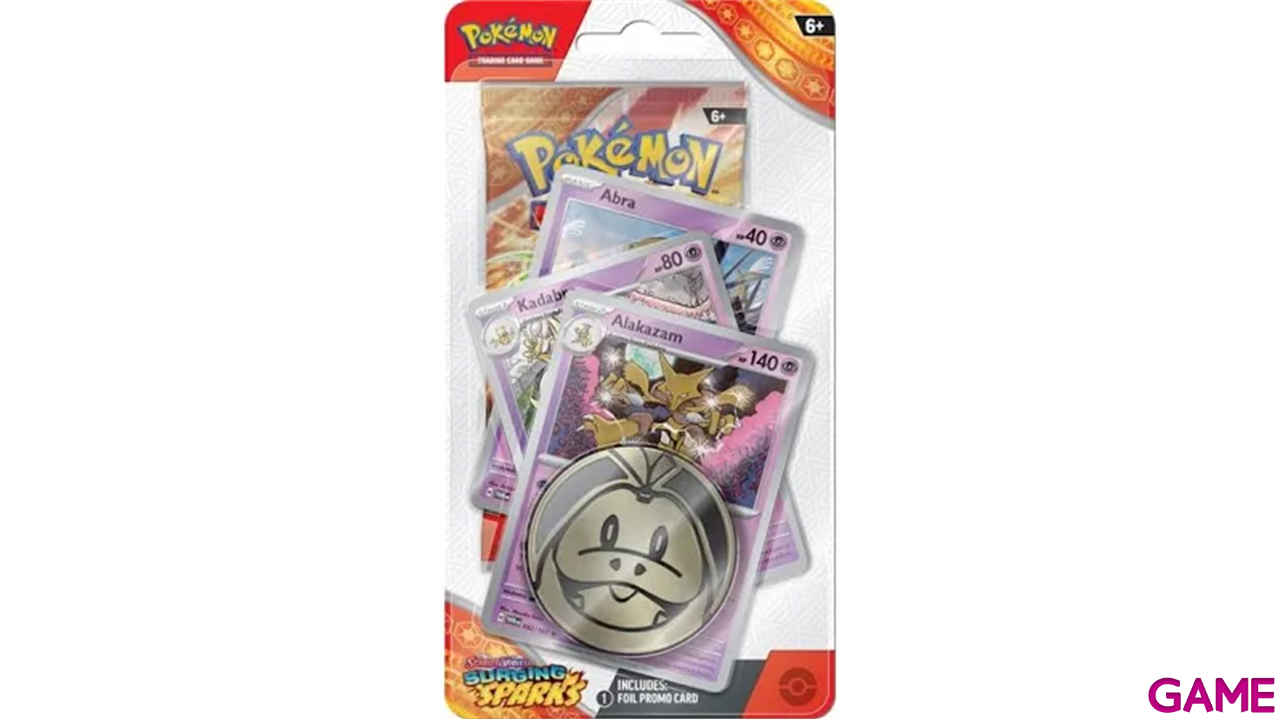 Blister Premium Checklane cartas Pokemon  Scarlet & Violet: Surging Sparks (inglés)-0