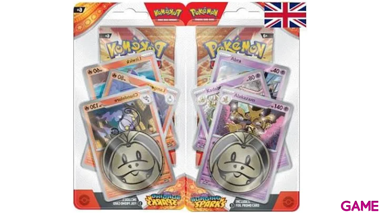 Blister Premium Checklane cartas Pokemon  Scarlet & Violet: Surging Sparks (inglés)-1