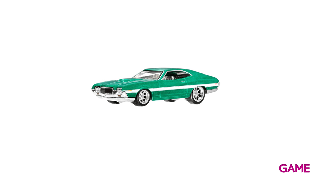 Coche Hot Wheels Fast Furious Ford Gran Torino 1972 Scale 1/64 de 8 cm-2