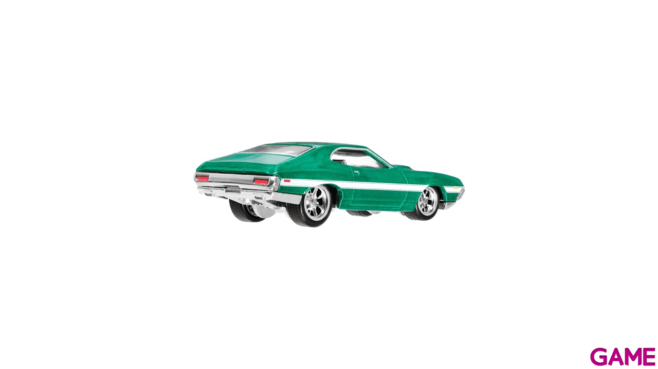 Coche Hot Wheels Fast Furious Ford Gran Torino 1972 Scale 1/64 de 8 cm-3