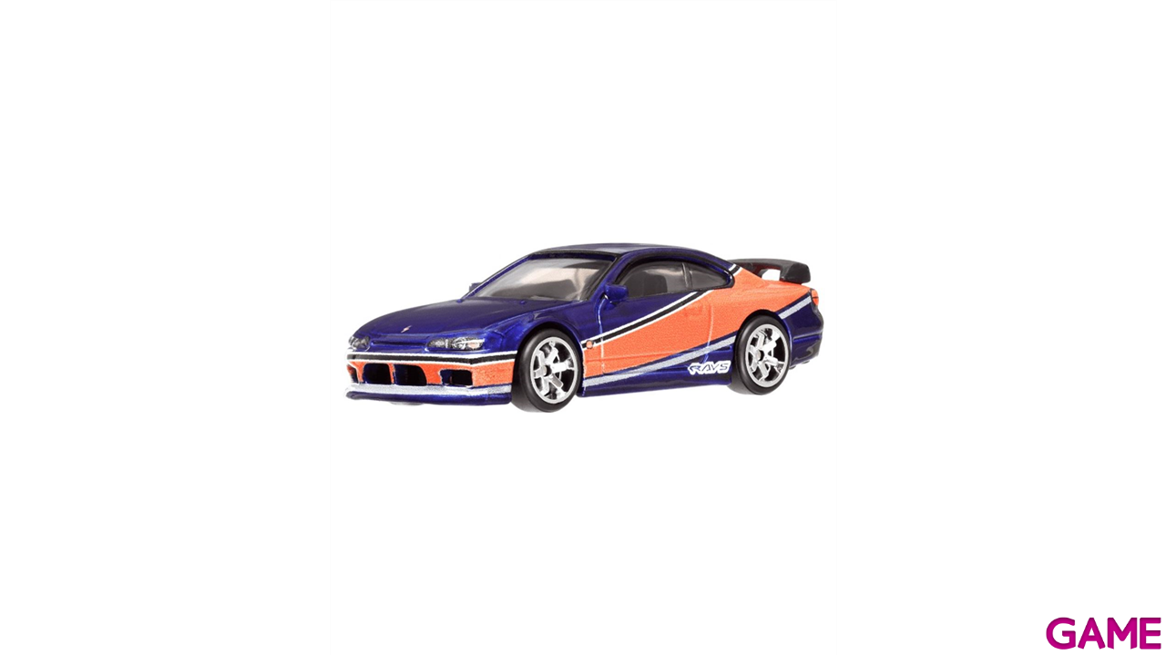 Coche Hot Wheels Fast Furious Nissan Silvia S15 Scale 1/64 de 8 cm-0