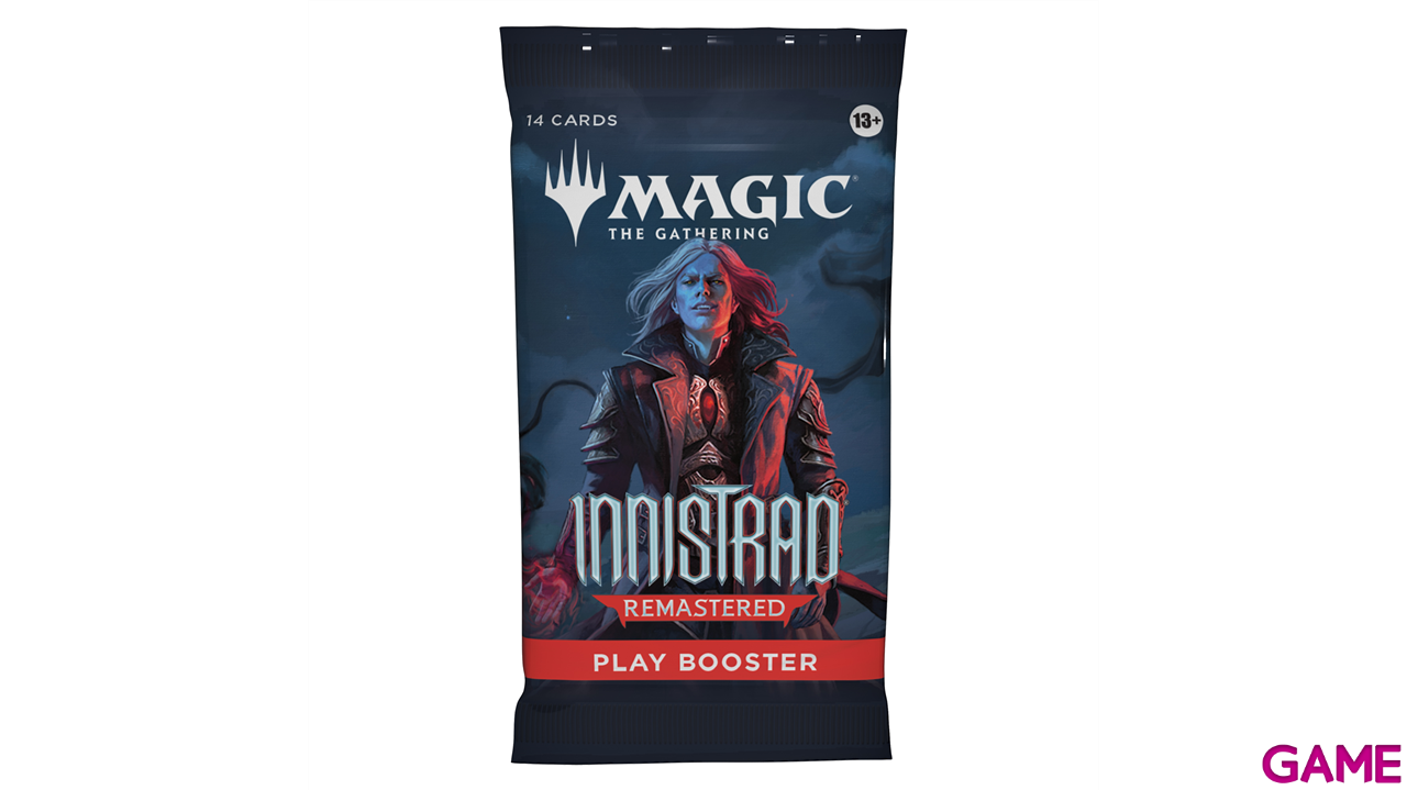 Sobre de cartas Magic The Gathering Innistrad remasterered Play Booster (inglés)-0