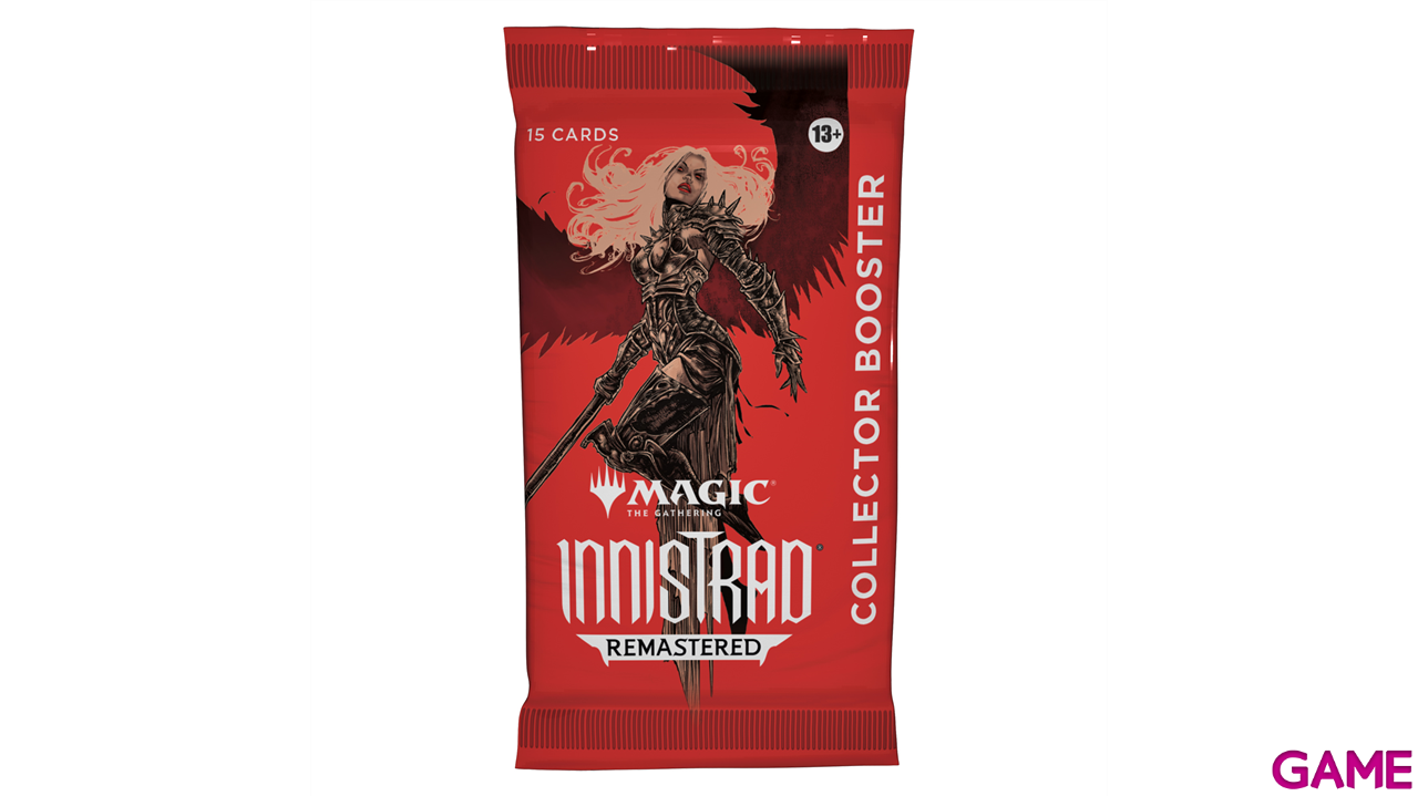 Sobre Magic The Gathering Innistrad remasterered Collector Booster (Ingles)-0