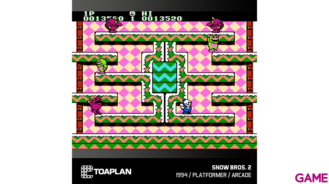 Cartucho Evercade Toaplan Arcade Collection 4-5