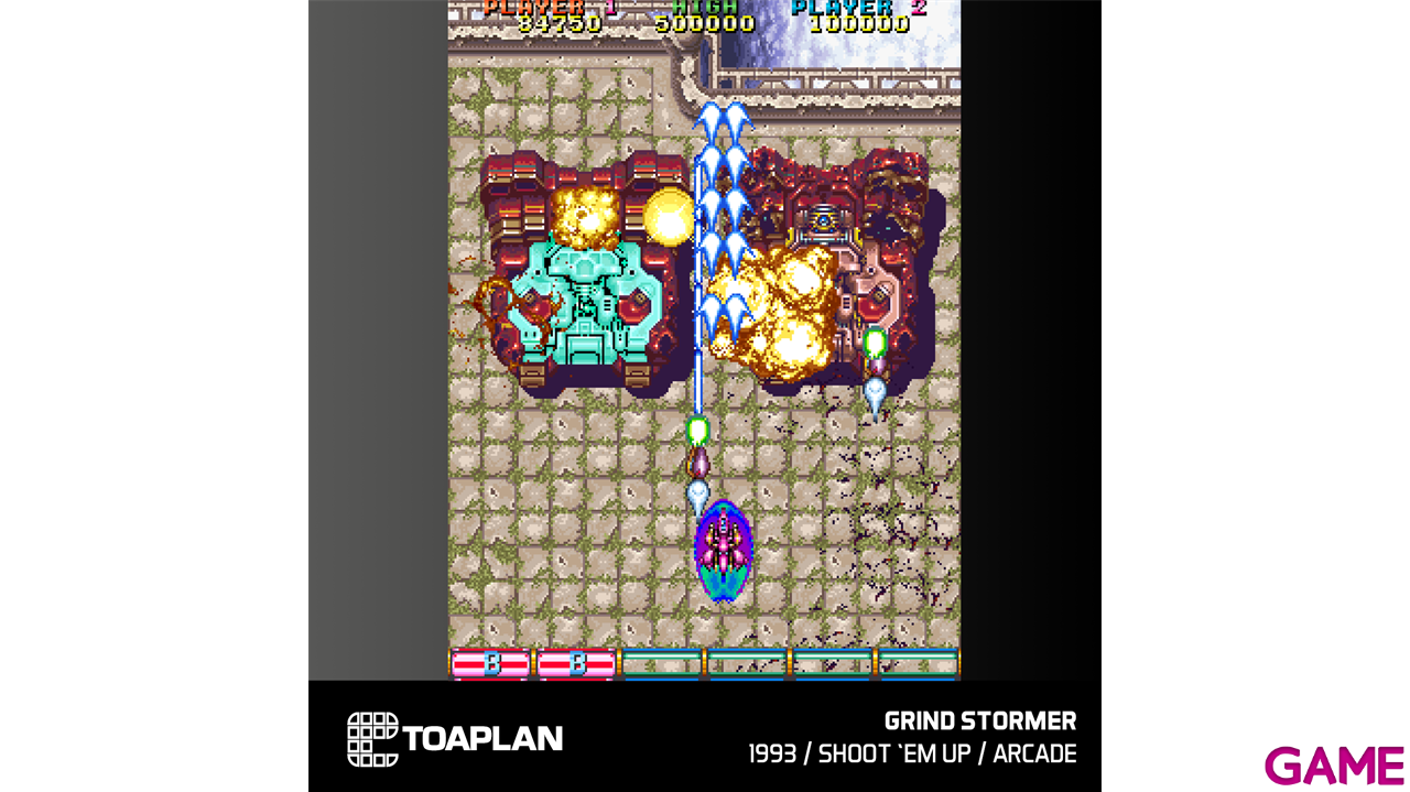 Cartucho Evercade Toaplan Arcade Collection 4-6