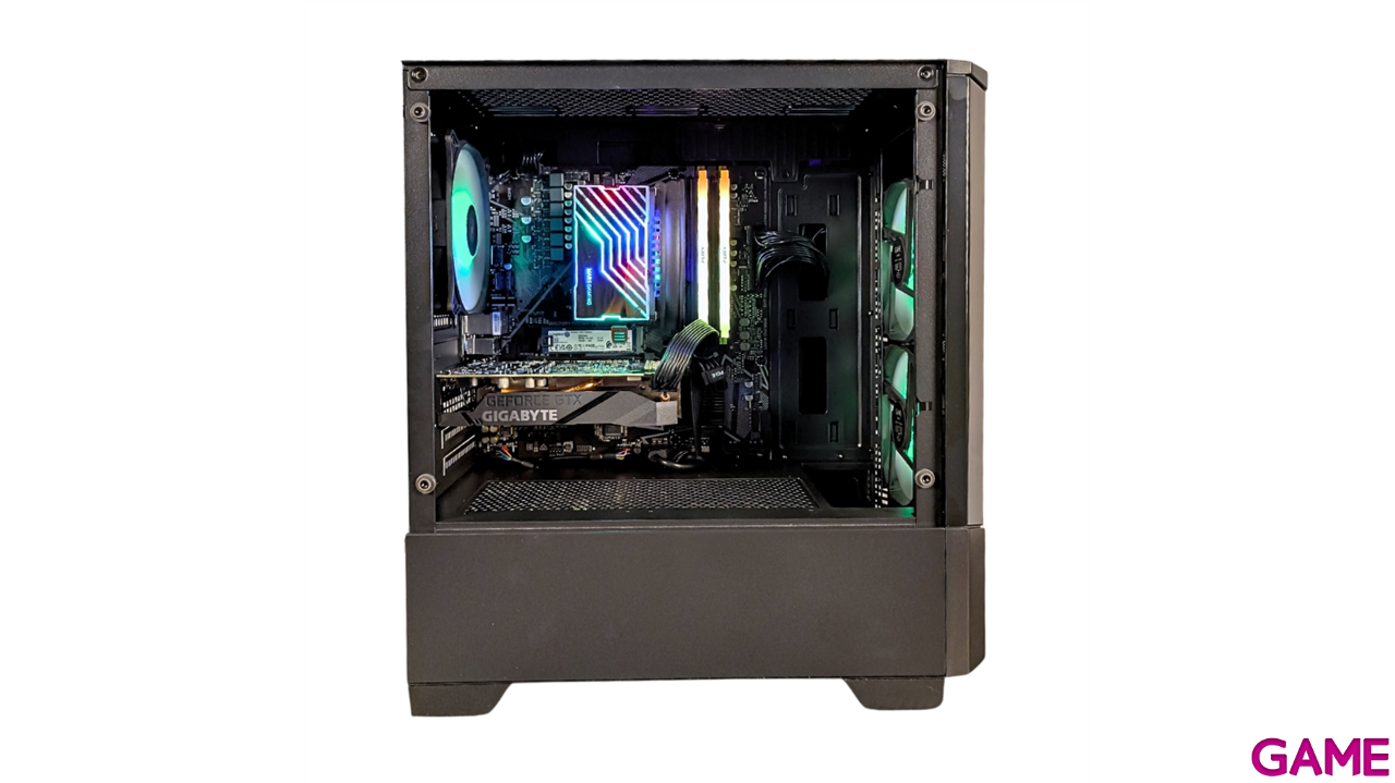 GAMEPC 24PR51650 Ryzen 5 4500 - GTX 1650 OC - 16GB 3200Mhz - 512GB SSD M2 - Ordenador Sobremesa-3