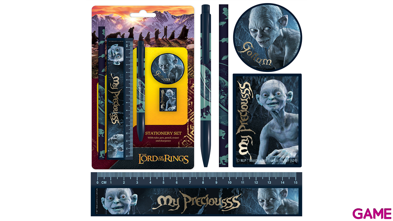 Set De Papelería El Señor De Los Anillos Gollum-0