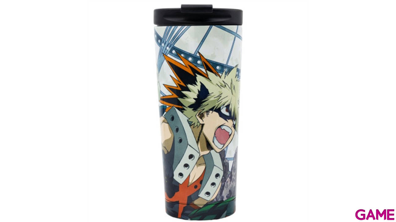 Vaso Termo Cafe Acero Inoxidable My Hero Academia 425 Ml-0