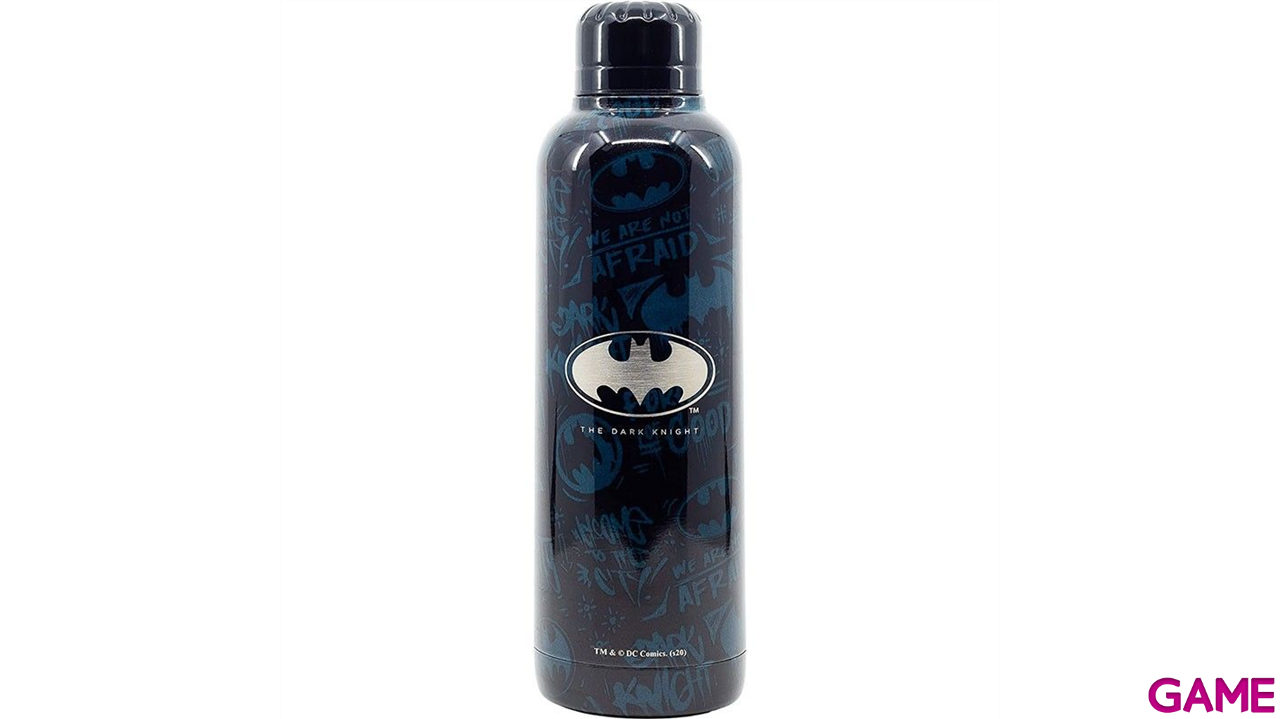 Botella Termo Acero Inoxidable Batman Symbol 515 Ml-0