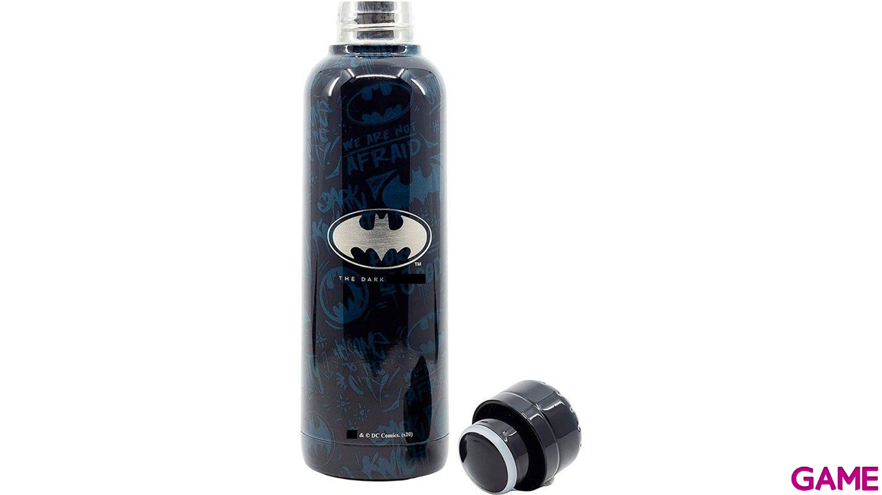 Botella Termo Acero Inoxidable Batman Symbol 515 Ml-1