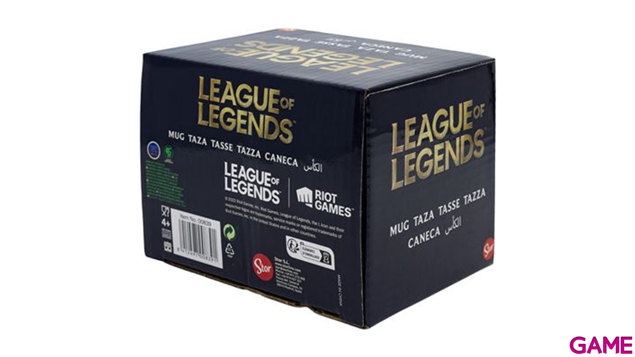 Taza Ceramica League Of Legends Globe 380 Ml-0