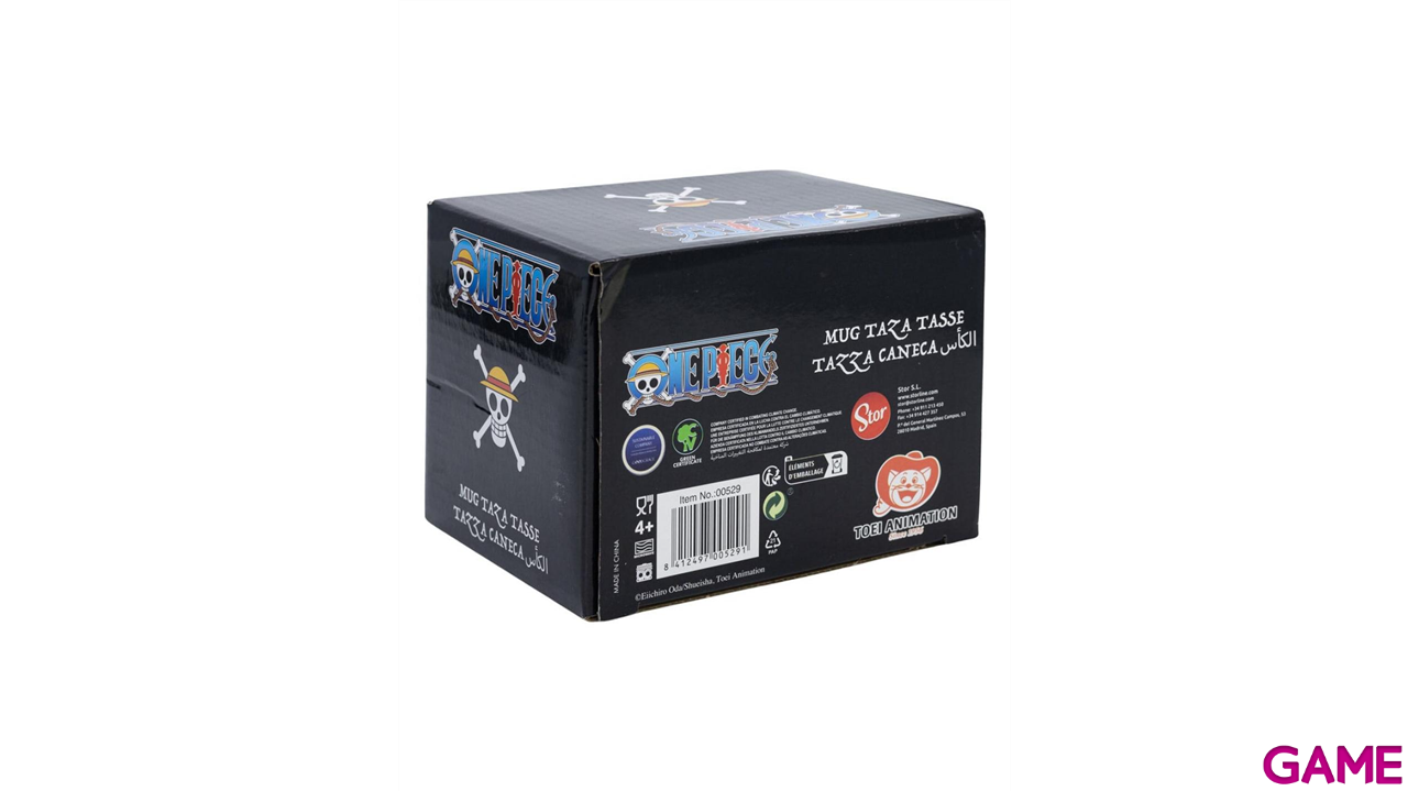 Taza Ceramica One Piece Desayuno 400 Ml Marine-1