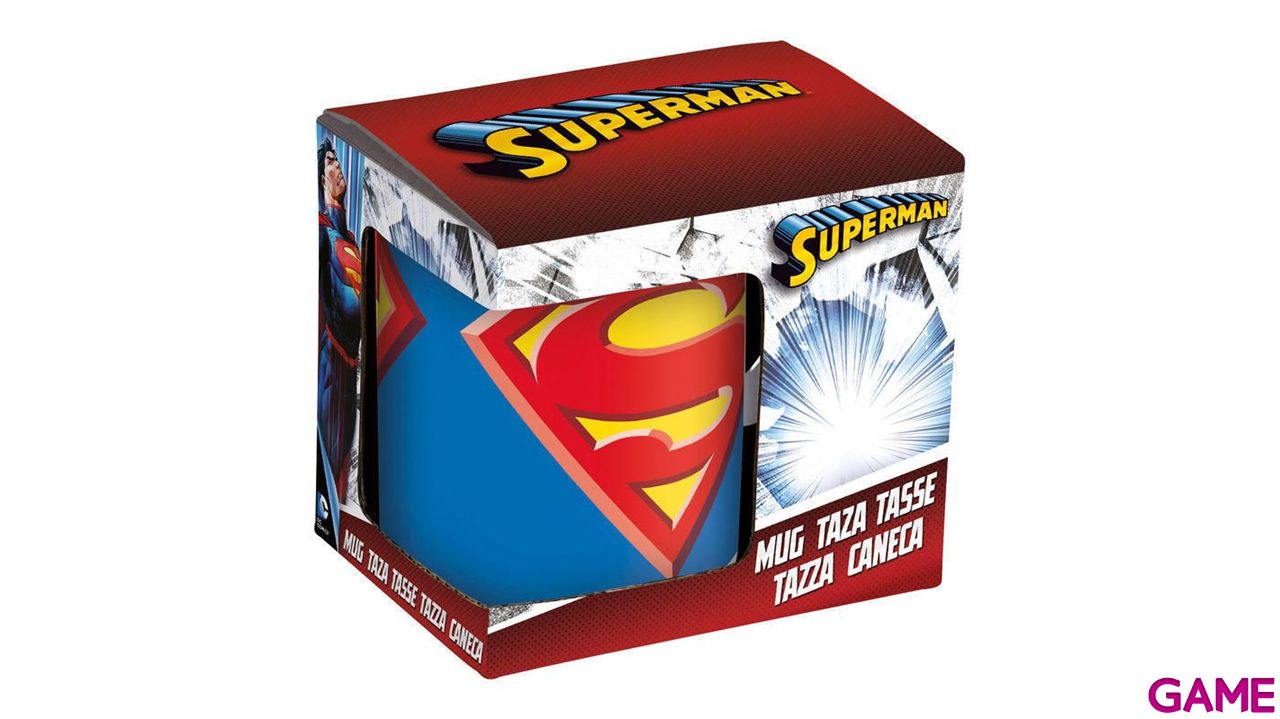 Taza Ceramica Superman 325 Ml Superman Icon-1