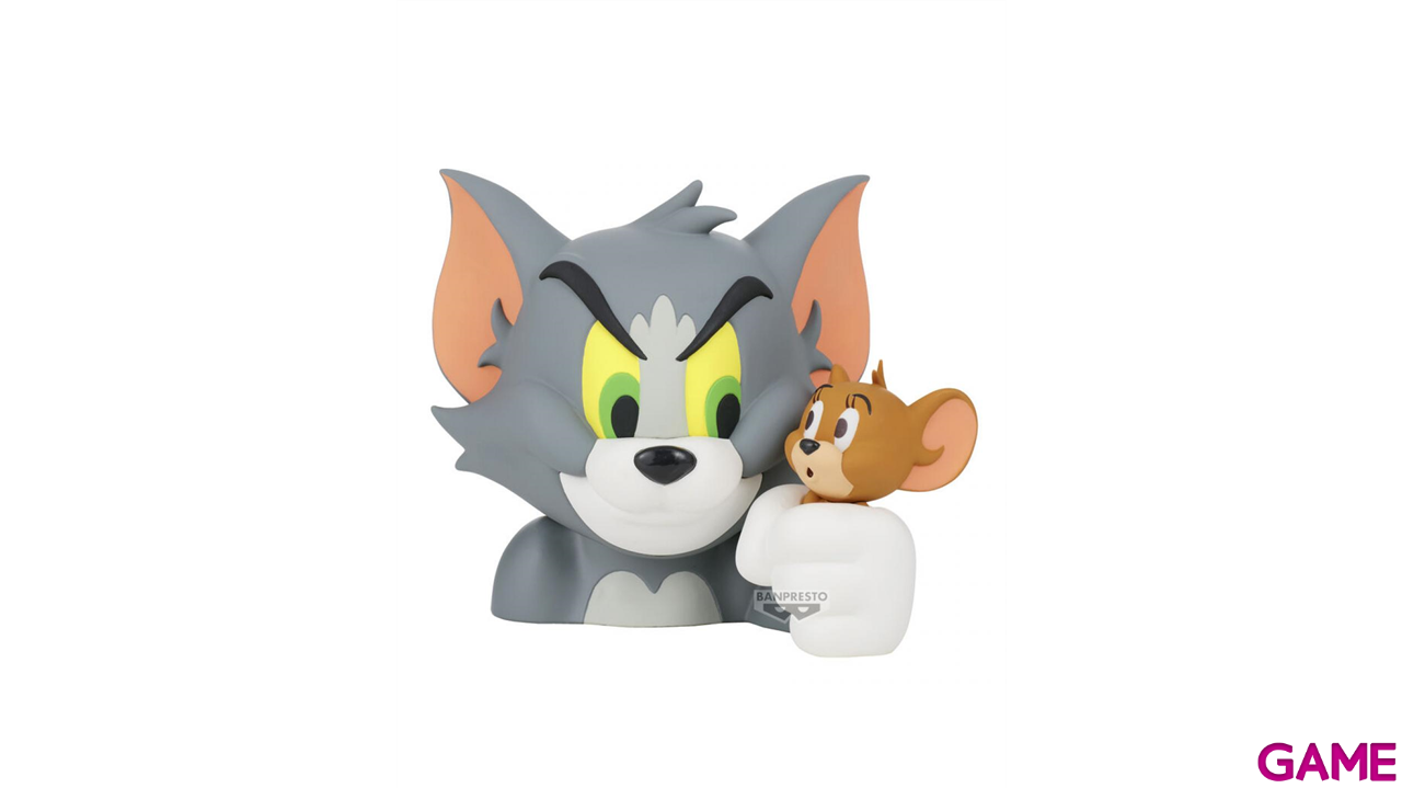 Figura Soft Vinyl Tom & Jerry de 13 cm-3