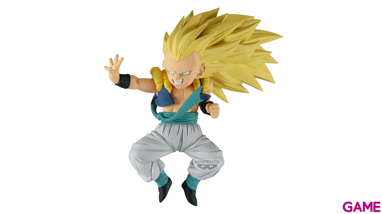 Figura Dragon Ball Z Match Makers Super Saiyan 3 Gotenks de 11 cm-0