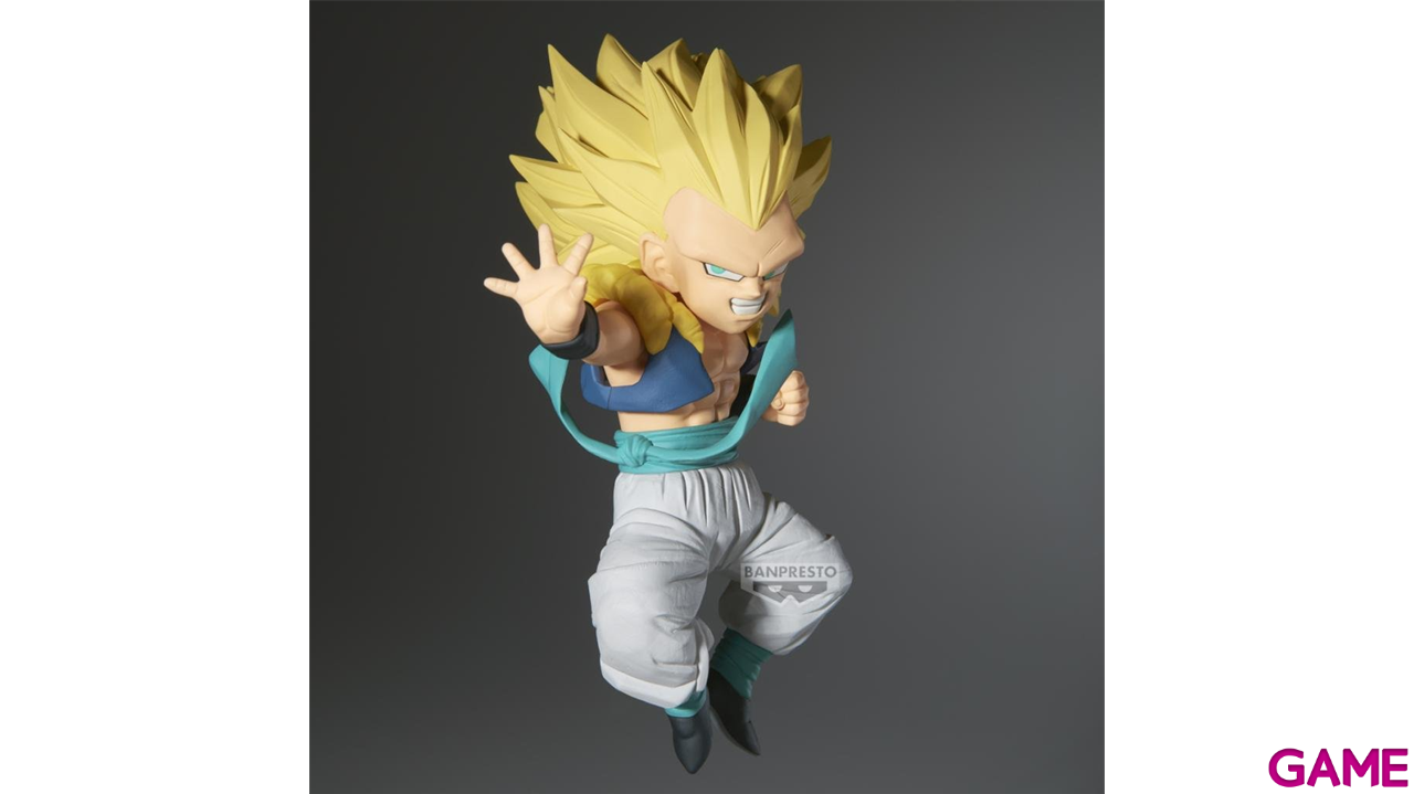 Figura Dragon Ball Z Match Makers Super Saiyan 3 Gotenks de 11 cm-1