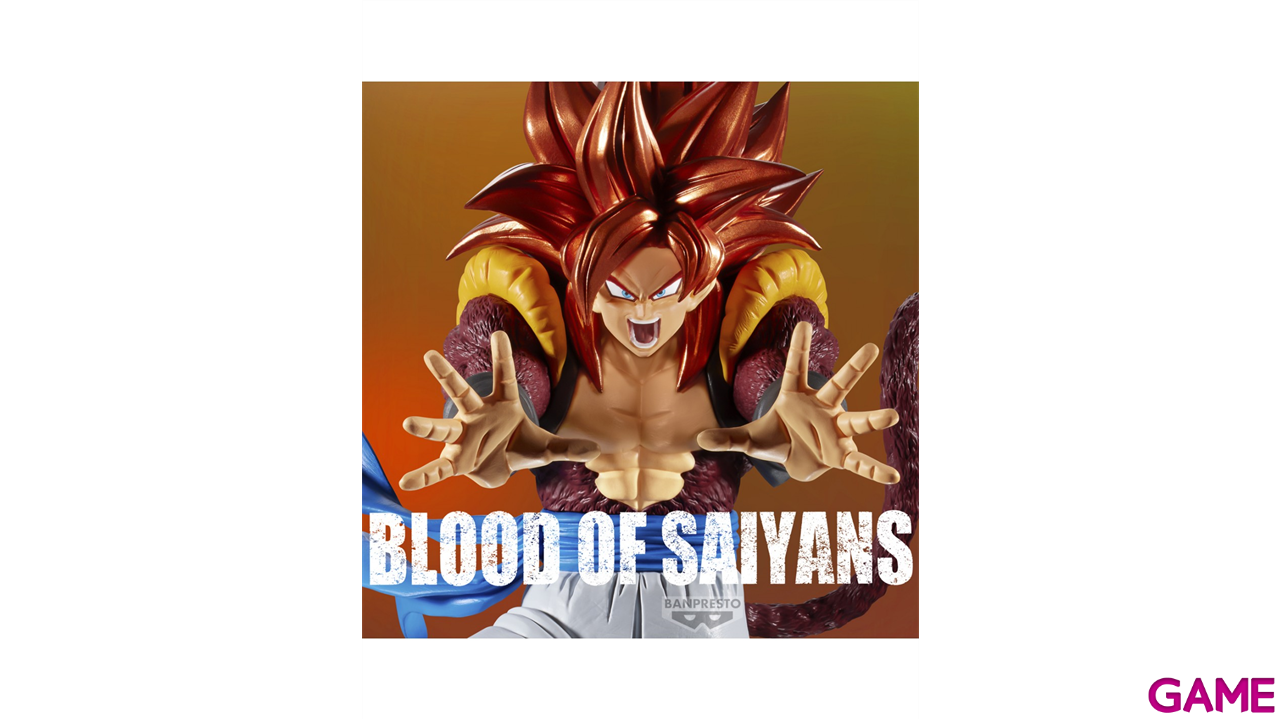 Figura Dragon Ball GT Blood of Saiyans Super Saiyan 4 Gogeta de 16 cm-1