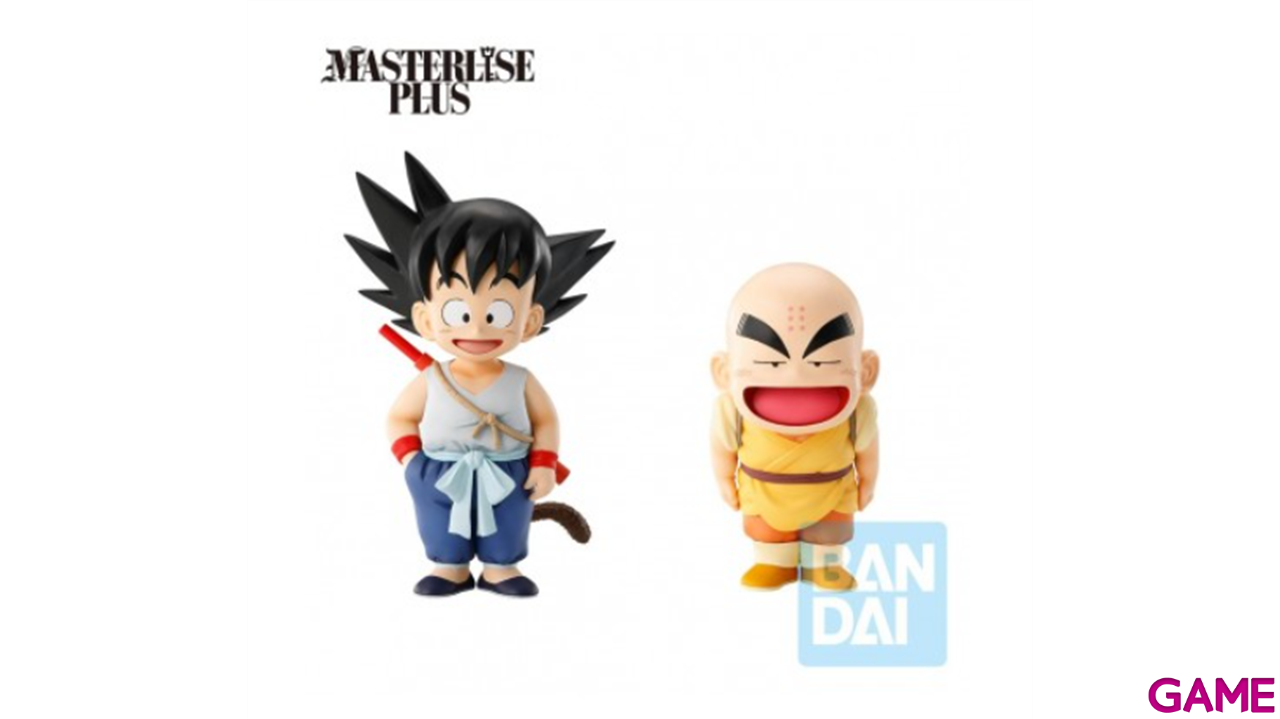Figura Ichibansho Son Goku y Krillin training section de 13 cm-0