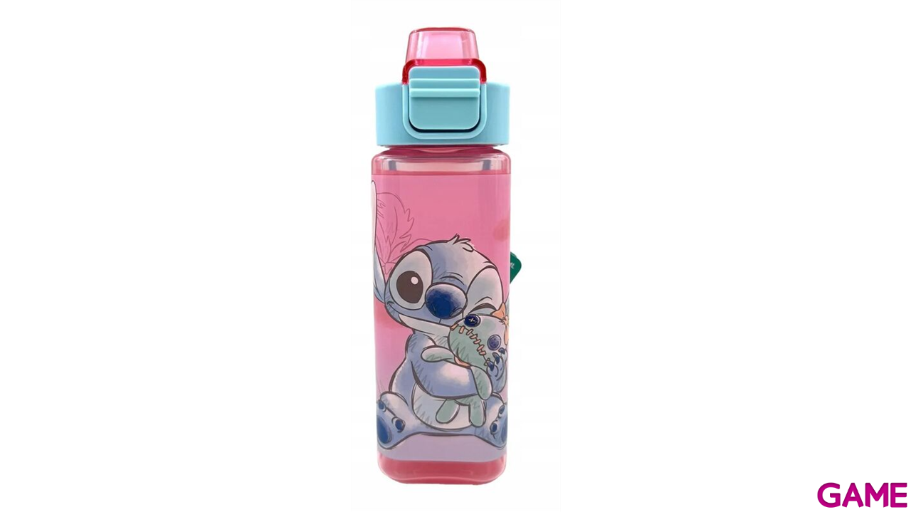 Botella de plastico cuadrada Disney Stitch de 500 ml-1