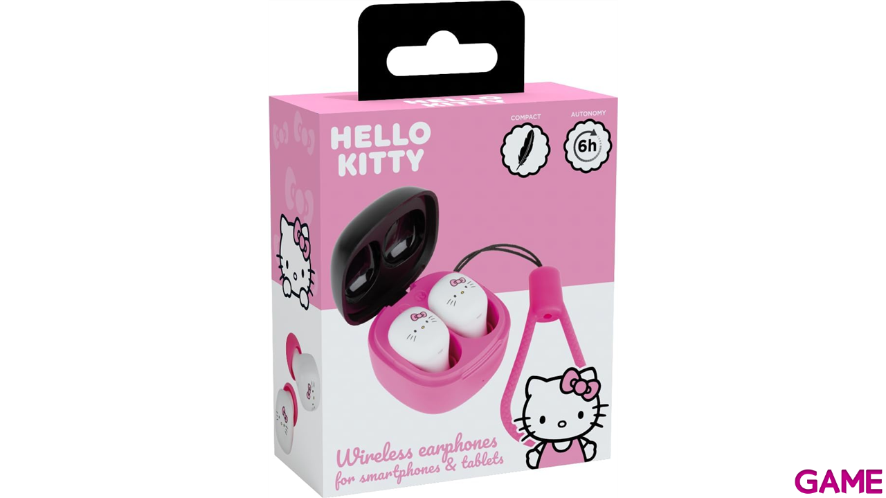 Earbuds inalambricos Bluetooth Mini Hello Kitty-4
