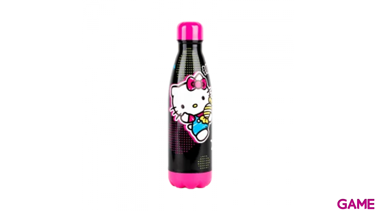 Botella metalica de acero inoxidable Hello Kitty Candies de 500 ml-0